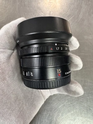 Lente DJI Panasonic (Leica) 15 mm F1.7 para MFT - Lente gran angular Micro Cuatro Tercios Foto 1 de 4