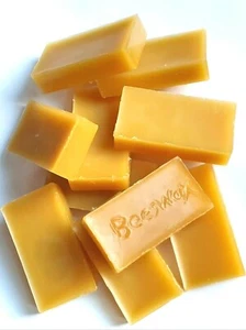 150gr BEESWAX(16 small Blocks)-Honey yellow colour -Lovely natural fragrance - Picture 1 of 11