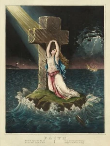 Wall Decor Poster.Room interior art design.Christian Faith.Christ bible.11594 - Picture 1 of 1
