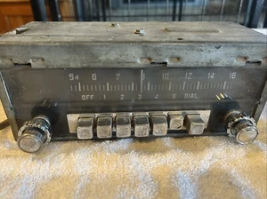 1951 52 Chrysler Radio Untested, Dial Moves, Buttons Work. - Bild 1 von 11