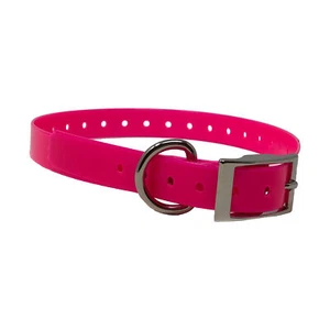 The Buzzard's Roost Replacement Collar Strap 3/4" Pink 3/4" x 24" - Picture 1 of 1