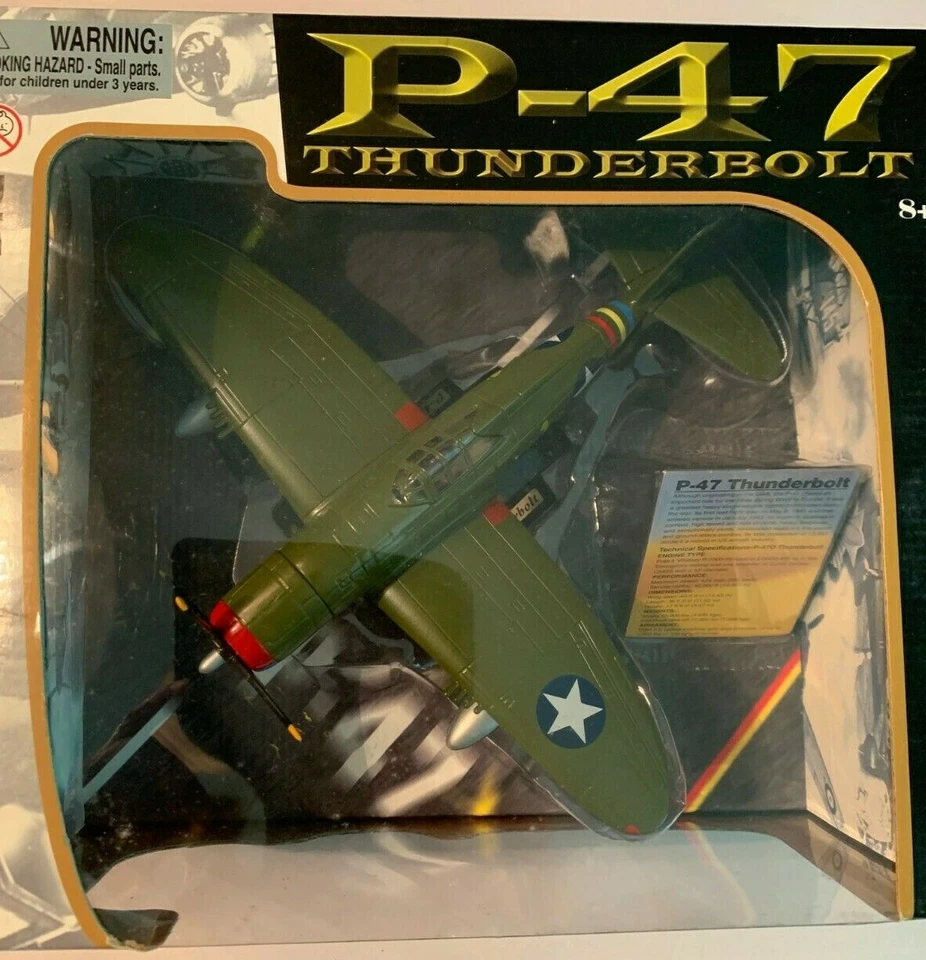 P-47 Thunderbolt 1 48 MOTORMAX 76316 Diecast Airplane Model