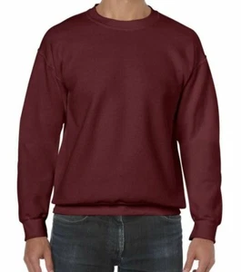 Large Big Mens workwear work wear sweatshirt RX300 BURGUNDY XL  New - Picture 1 of 3