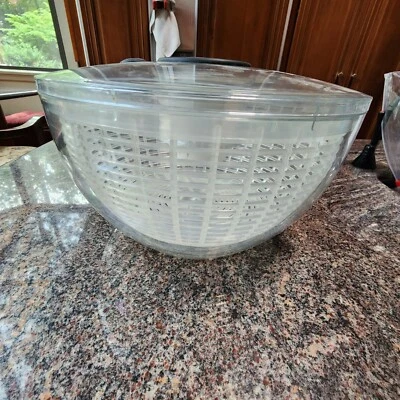OXO Clear 10.5 Inch Salad Spinner  - Image 1 of 4