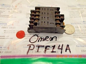 Base de zócalo de relé Omron PTF14A - Imagen 1 de 2