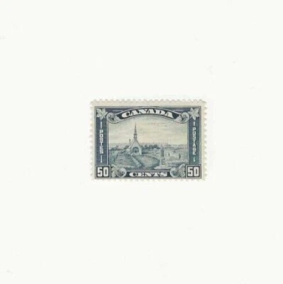 1930 MNG 50c Canada stamp#176 Museum@Grand Pre'&Monument to Evangeline CV$175.00 - Image 1 of 2