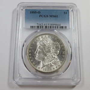 1885 O PCGS MS61 - Silver Morgan Dollar $1 US Coin #54077A - Picture 1 of 3