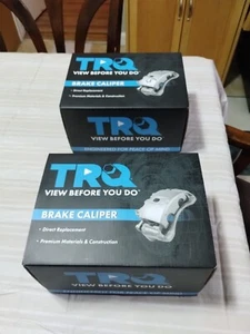 TRQ Rear Brake Caliper Set Fits 2006-2009 Volkswagen GTI 2005-2010 Jetta Rabbit - Picture 1 of 2