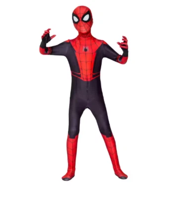 蜘蛛侠服装儿童男孩狂欢节万圣节紧身衣派对角色扮演套装 — 第 1/2 张图片