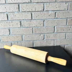 J.K. Adams Maple Wood Gourmet Pastry Rolling Pin - 12" x 2.25” Made in USA - Picture 1 of 7
