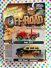 Johnny Lightning Ff Road Pack Jeep Cj-5 & 1950 Chevy Suburban New