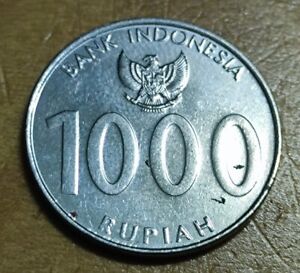 Indonesia 2010 Sa-ribu Seribu Satu Ribu 1000 Rupiah coin 1pc