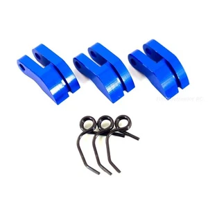 HSP 081008 Blue Aluminum Clutch Shoes & Springs for Redcat Avalanche Hurricane - Picture 1 of 2