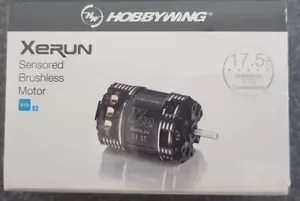 HOBBYWING XERUN SENSORED V10 G3 BRUSHLESS STOCK RACE MOTOR 17.5T - Foto 1 di 3
