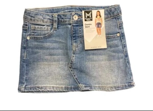 Member's Mark Youth Girl's Adjustable Waist Stretch Denim Skirt, 94052SC - Picture 1 of 9