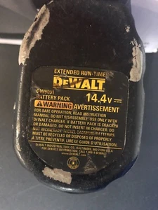 EXTENDED RUN-TIME DeWALT DW 9091 Battery Pack 14.4v - Picture 1 of 1