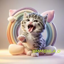 Digital Image Picture Photo Wallpaper Background Desktop Art | smiling Cat photo