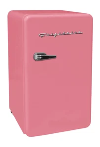New Pink 3.2 Cu. Ft. Retro Mini Fridge Compact Refrigerators Dorm Office Freezer - Picture 1 of 4