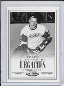 2012-13 Panini Contenders Gordie Howe Legacies # L1 #d/999 - Picture 1 of 2