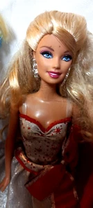 lot of 9 barbies dolls 2010 holiday barbie -jasmine-& more - Picture 1 of 9