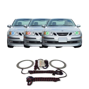 RGB Multi Color CHS Headlight Halo kit for Saab 9-3 03-07 - Bild 1 von 5