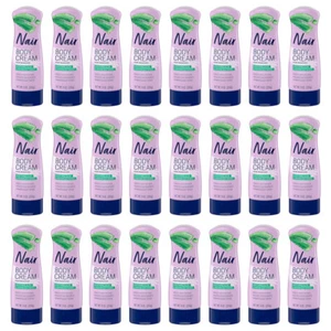 24-Pack Hair Remover Cream with Aloe & Water Lily Scent by Nair for Unisex 9 oz - Picture 1 of 3