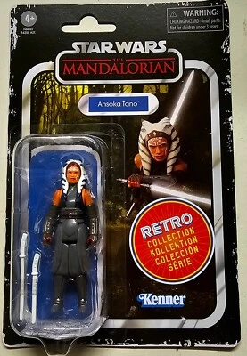 STAR WARS - BRAND Star Wars Retro Collection The Mandalorian Ashoka Tano Actionfigur MoC MiSP