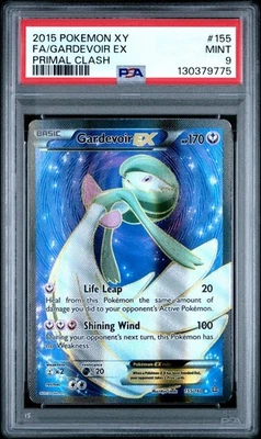 PSA 9 Mint 2015 POKEMON XY PRIMAL CLASH #155 FULL ART GARDEVOIR EX - Image 1 of 2