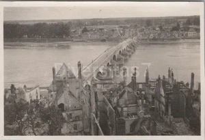 Foto, Departamento de Topografía 607 Puente en Orleans? Francia 1940, 01 D/94 - Imagen 1 de 2