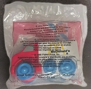 Camion Consegna McDonald's Vintage 1996 Fisher Price Sotto 3 Giocattolo Cake Topper - Foto 1 di 2
