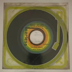 PEDRO INFANTE - CAFE CON PIQUETE - 1965 MEXICAN 7" SINGLE CS WOC - Picture 1 of 3