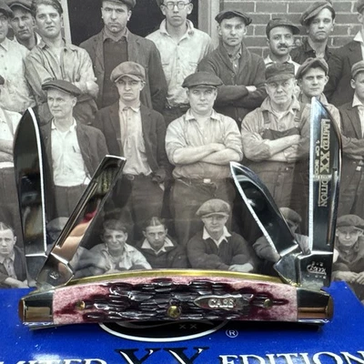 Case XX Small Congress 6468 Cabernet Bone Limited Edition 20O3 Model Mint In Box - Image 1 of 4