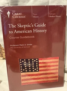 Great Courses: Skeptic's Guide to American History 4 DVDs & Guidebook SEALED - Imagen 1 de 1