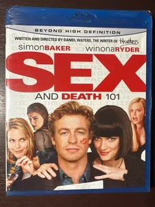 Sex and Death 101 Blu-Ray 2008 Simon Baker Winona Ryder Comedy New Movie - Picture 1 of 5