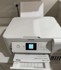 Impresora Epson EcoTank ET-2760 Inalámbrica Todo en Uno Supertank Escaneo Copia Wifi Blanca - Imagen 1 de 4
