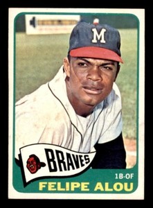 1965 Topps Baseball #383 Felipe Alou NM/MT *e1