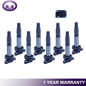 8PCS Ignition Coils For Jaguar S-Type XF XK8 XJ8 Land Rover Range Rover Sport - Picture 1 of 1