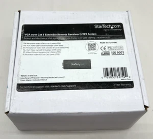 Startech.com STUTPRXL VGA over Cat 5 Extender Remote Receiver - Picture 1 of 3