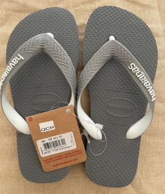 Tanga Havaianas unissex top mix aço cinza - Nova com etiquetas tamanho 31/32 - Frete grátis - Imagem 1 de 3
