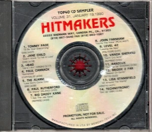 Various Artists: Hitmakers Top 40 Sampler Volume 31 - January 19, 1990 - Picture 1 of 3