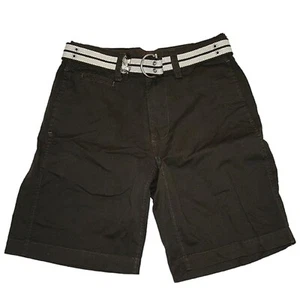 Authentic Chinos Big Boys Brown Shorts w/Belt- Large (14/16) 28" Waist-NWT - Picture 1 of 4