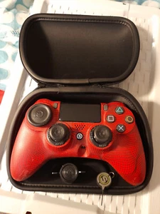 SCUF ps4 Impact Gaming Controller red spiderman web - Picture 1 of 3
