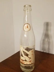Vintage Brownie Getränke Doraville, Georgia 10 Unzen Glas ACL Soda Pop Flasche - Bild 1 von 6