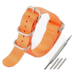 Premium Nylon Uhrenarmband schwere Schließe Nylon Uhrenarmband - Bild 1 von 2