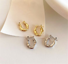 Gold Silver Color Earrings - Alloy Women Jewelry Accessories Stud Earrings 1pc