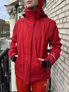 BOGNER Fire + Ice Ski Red Jacket Hooded Insulated Women's Size M, US 8 - Picture 1 of 24