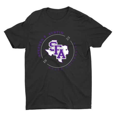 Venley Official NCAA Stephen F. Austin Lumberjacks "1923" Premium T-Shirt Cover