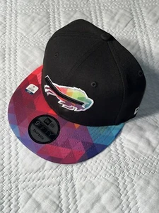 $40.99 2023 Buffalo Bills Crucial Catch New Era 9FIFTY NFL Snapback Hat Cap - Picture 1 of 8