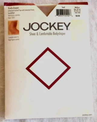PANTIMEDIAS JOCKEY Body Shaper Control Top Sandalia Talla Mediana Color Arena Nuevo de Lote Antiguo Foto 1 de 4