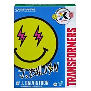 Hasbro Transformers NTWRK Exclusive J Balvin Balvintron Soundwave NEW IN BOX